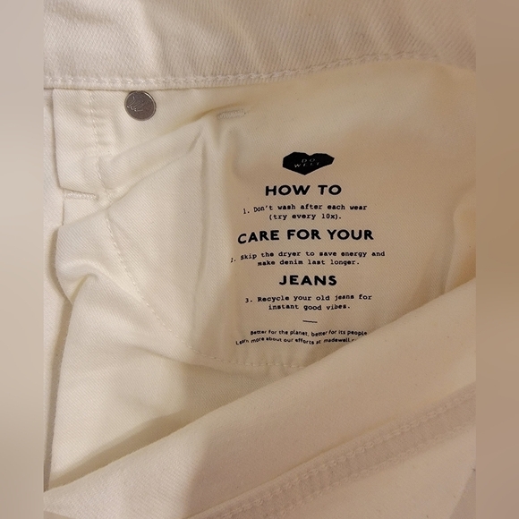 NWT Madewell The GirlJean - Picture 4 of 5